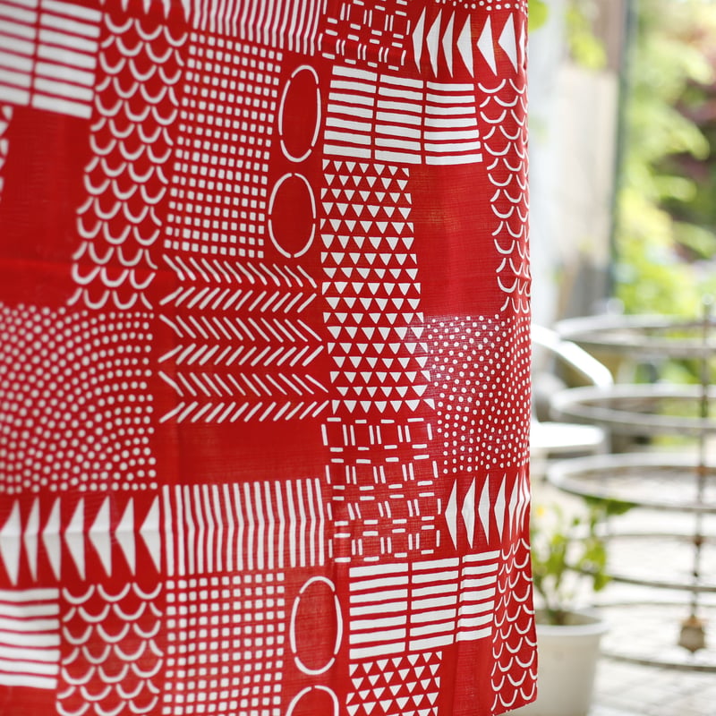 MONYOU風呂敷： RED | 濱時間 Online Shop