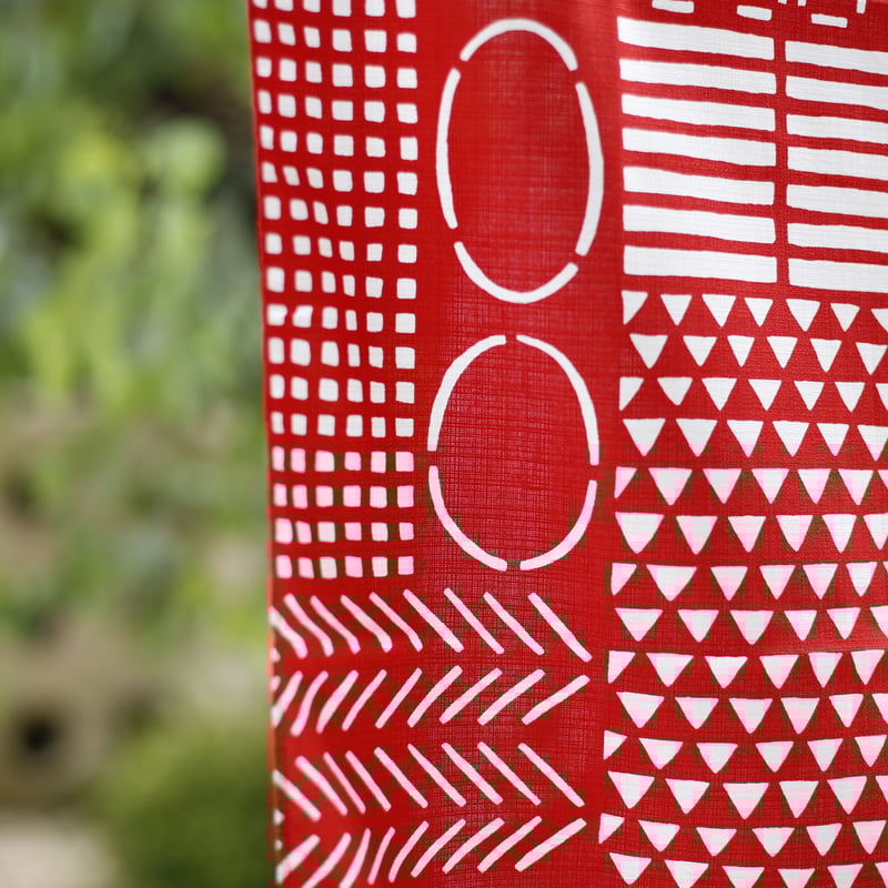 MONYOU風呂敷： RED | 濱時間 Online Shop