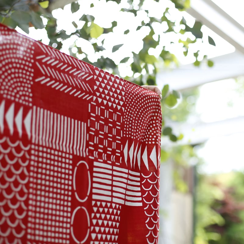 MONYOU風呂敷： RED | 濱時間 Online Shop