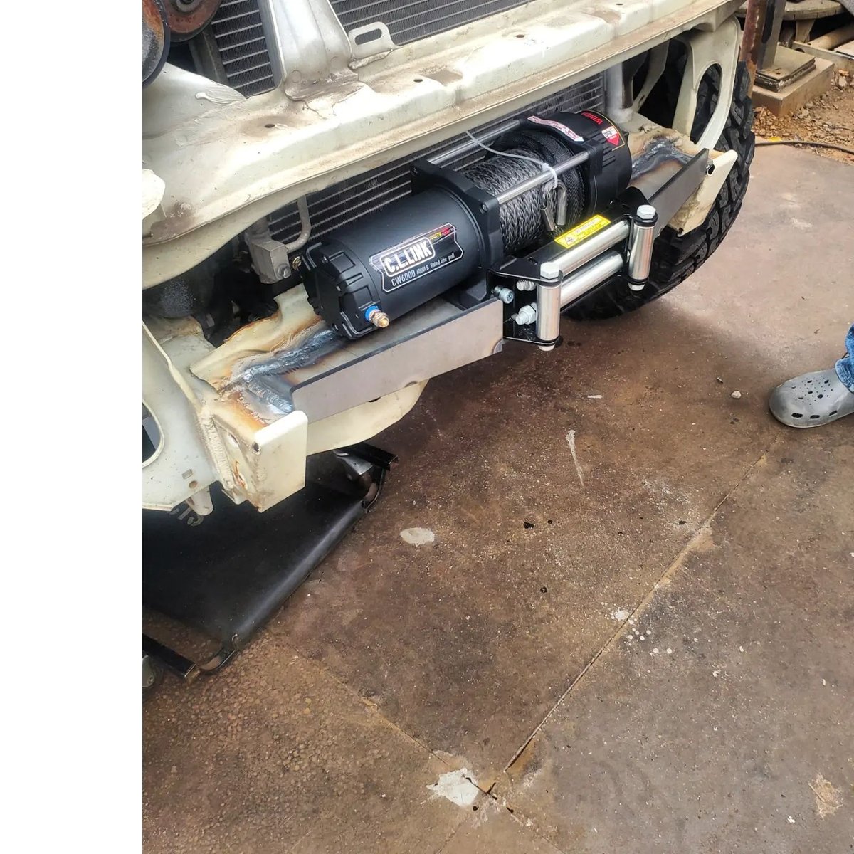 ジムニー ウインチベッド6000 溶接タイプウインチベッド JB23 ジムニー ウインチベッド6000 溶接タイプウインチベッド JB23