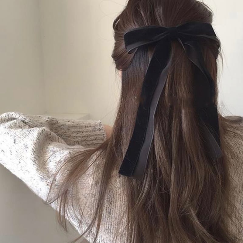 Liberty＊トリプルリボンのバレッタ＊ラベンダー×ミシェル  