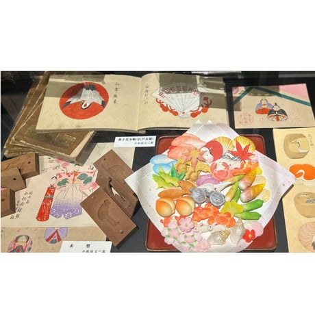 小松屋又三郎　【湊酒田の飾り菓子　桐箱入（中）】　観賞用