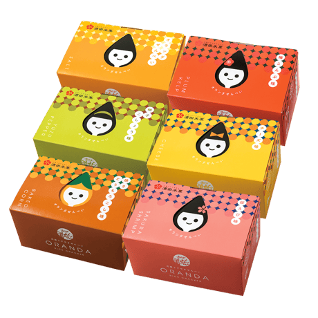 酒田米菓【オランダせんべい 小箱 (2枚×12袋入)】　各種