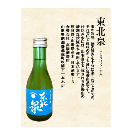 山居倉庫 セレクション 【酒田地酒 七蔵飲み比べセット】