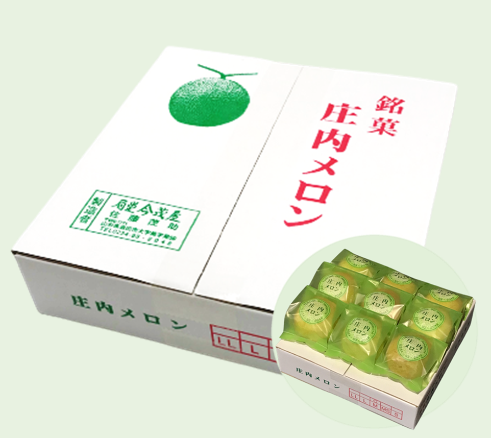 メロン9個どうしたの 局堂 今茂屋【庄内メロン】 9個 箱入 | 酒田観光物産協会直行便