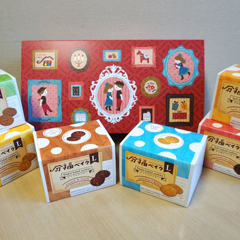 本竹商店【分福ベイク 6種入】専用箱入 | 酒田観光物産協会直行便