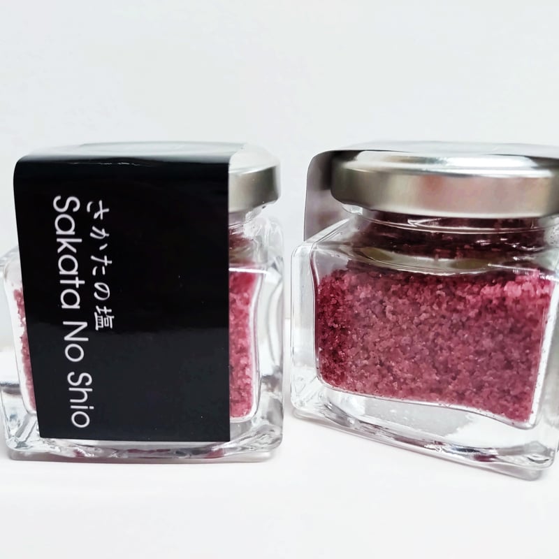 さかたの塩 【 3種の塩セット①（ワイン塩/白塩/酒粕塩）】 | 酒田