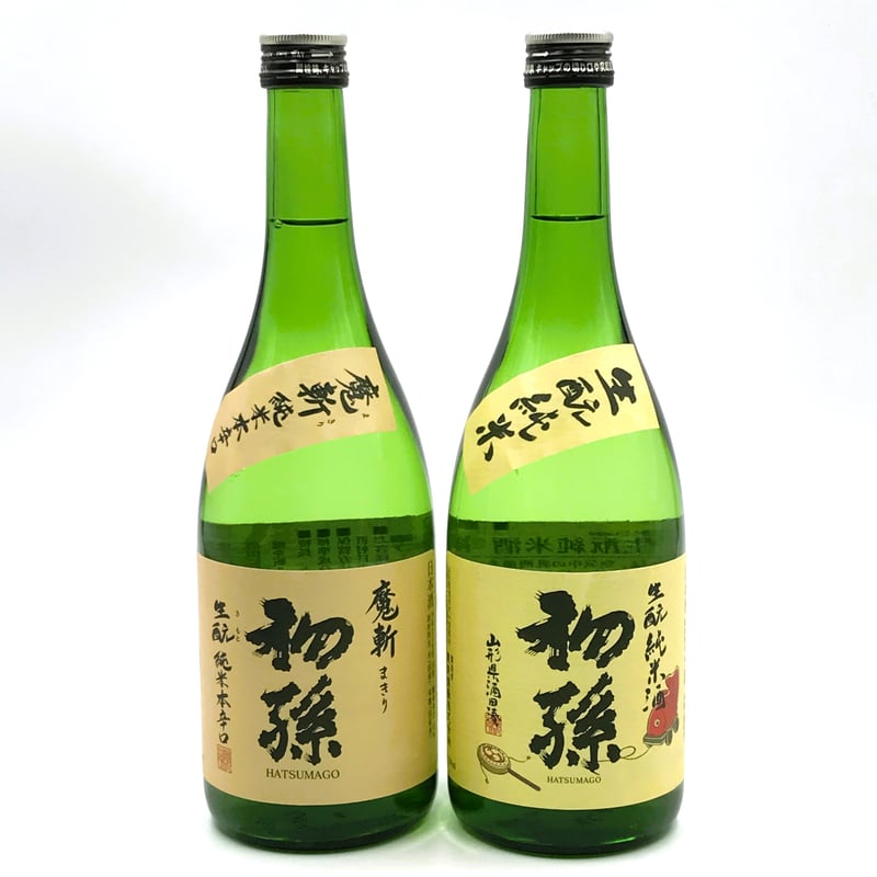初孫【生酛純米酒 魔斬・純米本辛口】720ml 2本セット ギフト
