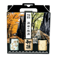 酒田 夢の倶楽オリジナル 【酒田の地酒３本セット】