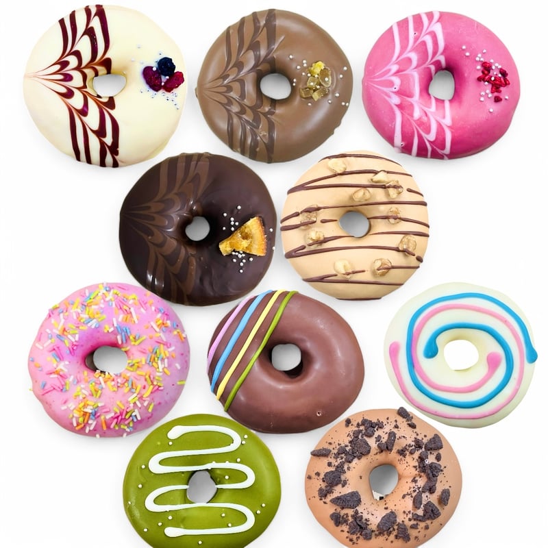 ベルギーリッチドーナツ・レギュラードーナツ10個セット(送料込