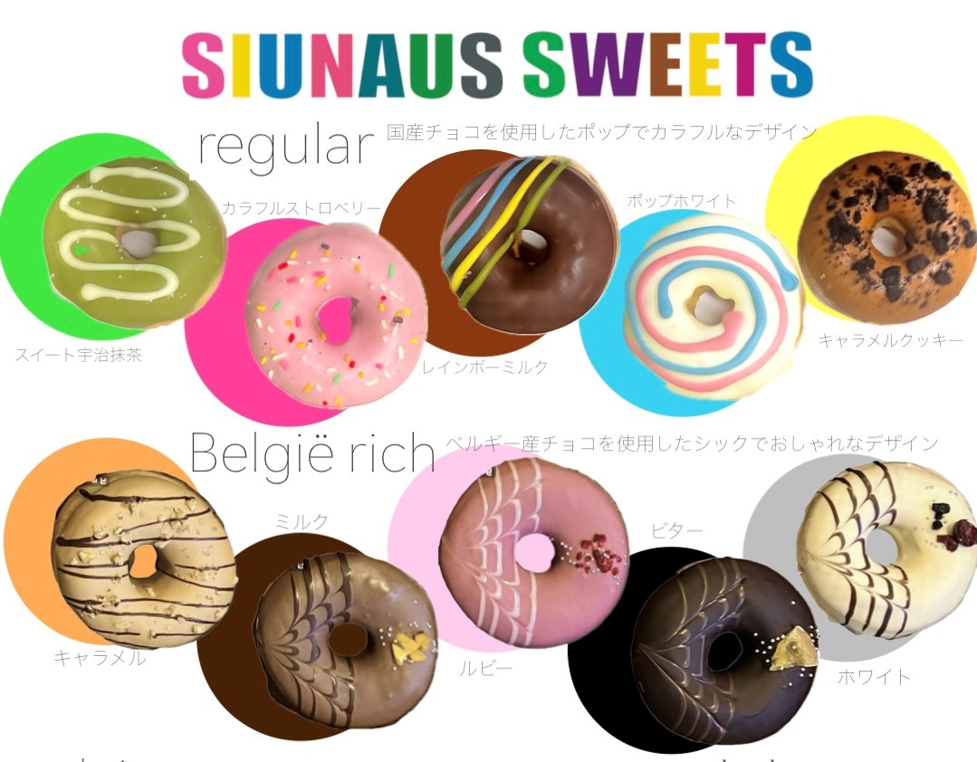 FLAVORS ドーナツ ベルギーリッチドーナツ・レギュラードーナツ10個セット(送料