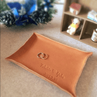 贈り物に 名前と記念日を～memorial レザートレイ