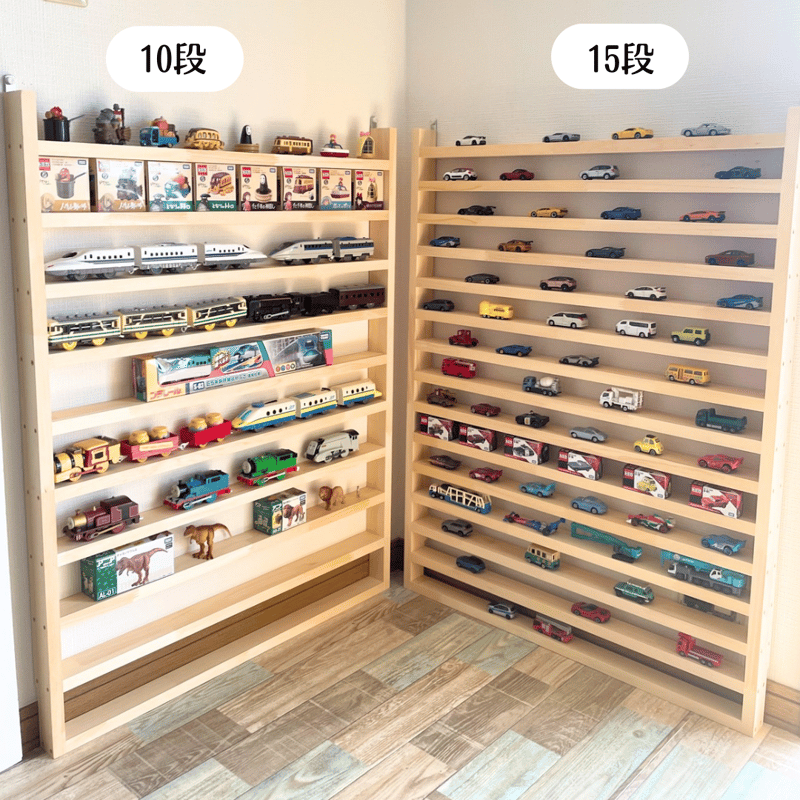 ナチュラルウッドオープンシェルフ 10個収納 rix(リックス) ナチュラルウッド オープンラック | 家具・インテリア