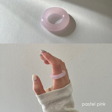 glass ring_color（9色）【完売次第廃盤アイテム】