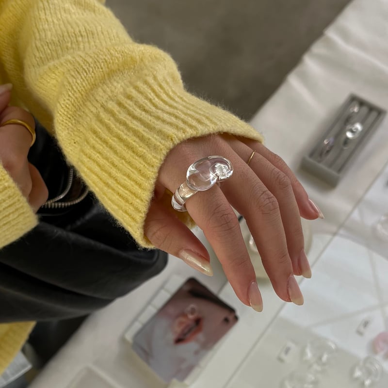 glass ring_omame | RImake