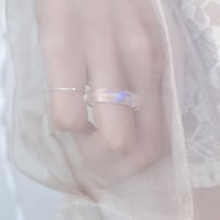 glass ring_lavender tea
