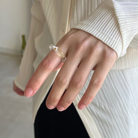 glass ring_medamayaki？【完売次第廃盤アイテム】