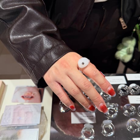 glass ring_tane / silver
