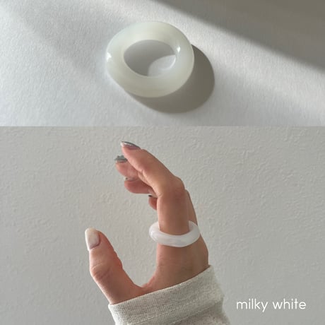 glass ring_color（9色）【完売次第廃盤アイテム】
