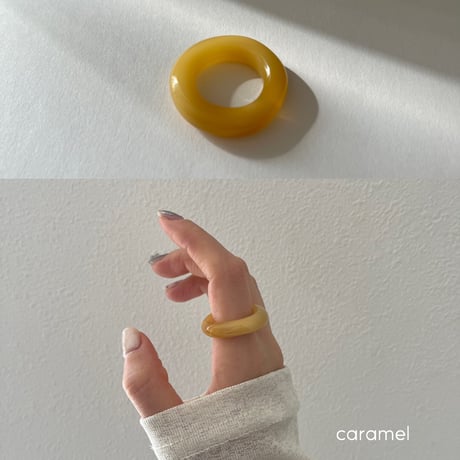 glass ring_color（9色）【完売次第廃盤アイテム】