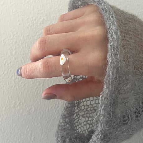 glass ring_medamayaki？【完売次第廃盤アイテム】