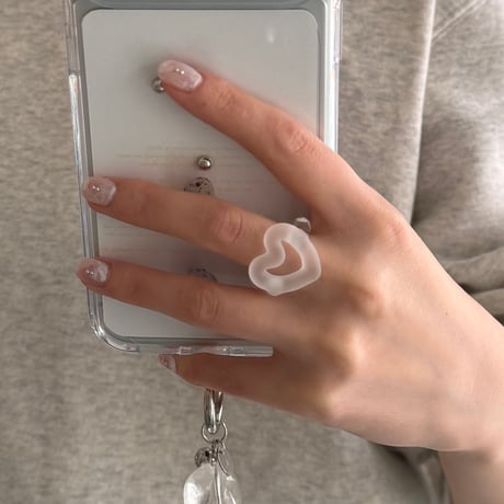 glass ring_heart ice