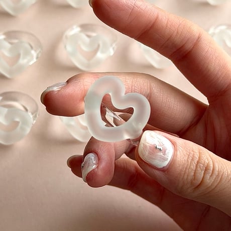 glass ring_heart ice