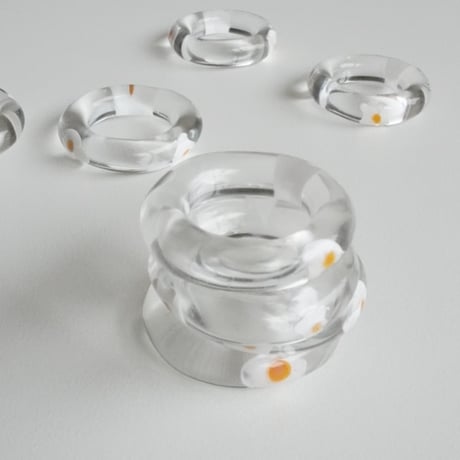 glass ring_medamayaki？【完売次第廃盤アイテム】