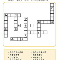 ことわざ・慣用句パズル(PDF10枚）