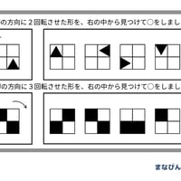 回転図形（PDF問題9枚答え1枚_計10枚)