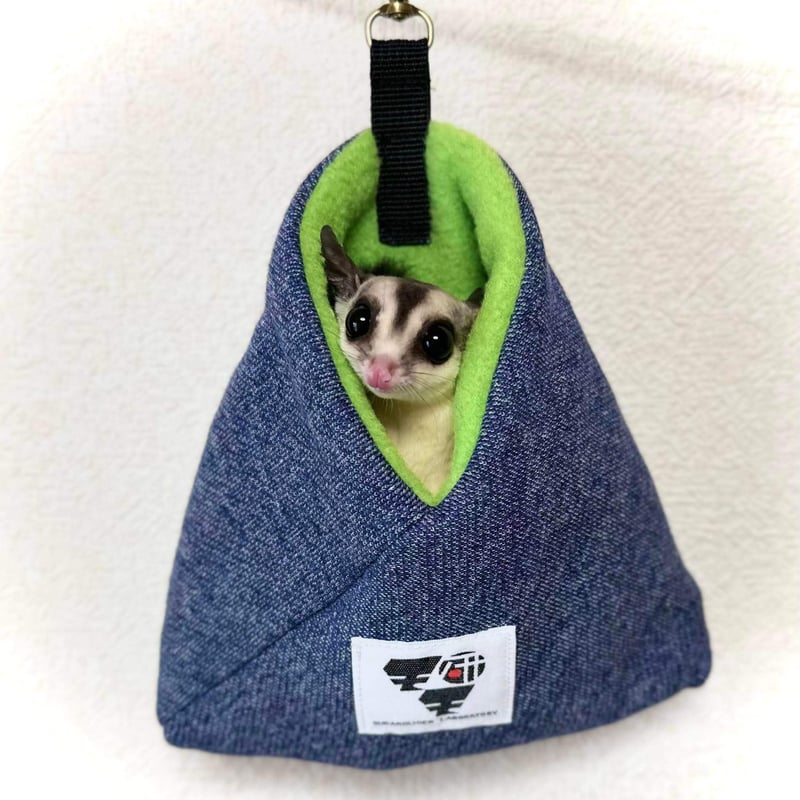 モモ研吊り下げベット・フクモモ小町(ネイビー) | ももんが博士