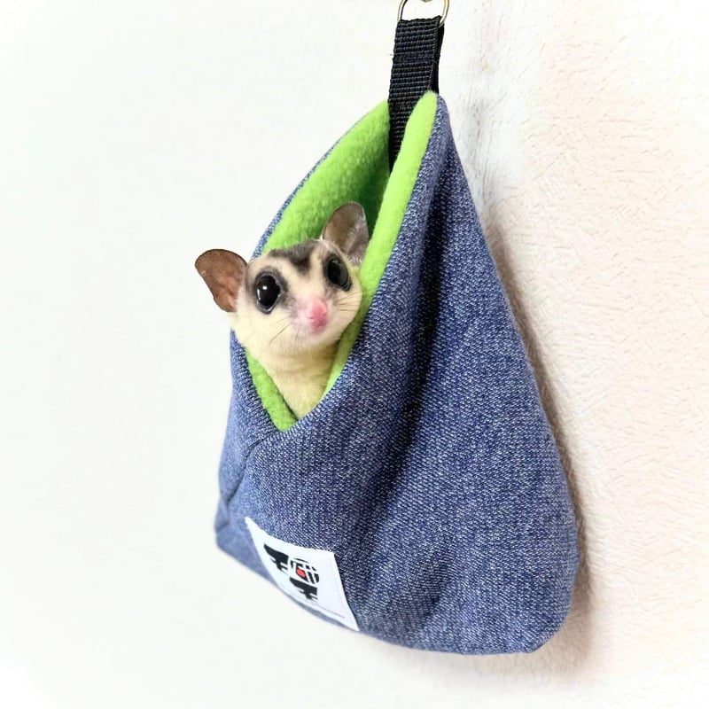 モモ研吊り下げベット・フクモモ小町(ネイビー) | ももんが博士