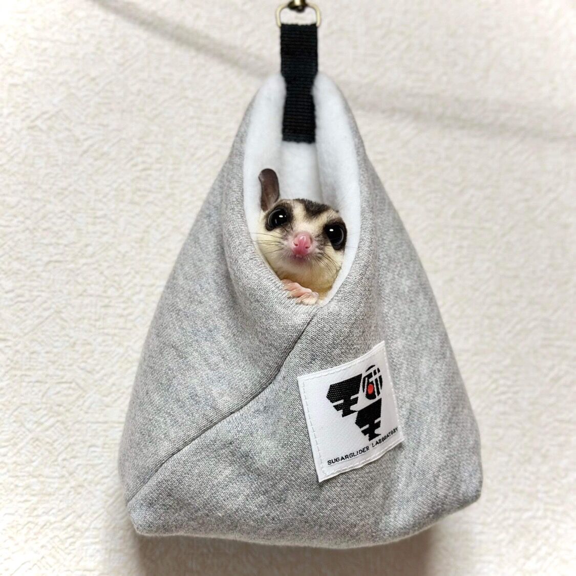 モモ研吊り下げベッド・フクモモ小町（グレー） | ももんが博士