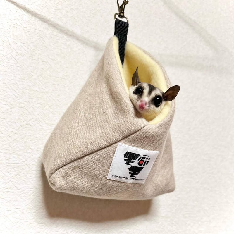 モモ研吊り下げベッド・フクモモ小町（ベージュ） | ももんが博士