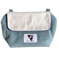 モモ研吊り下げベッド（ストライプレッド・中敷レッド） | ももんが