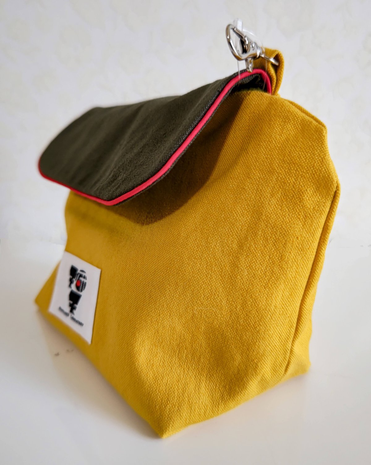 フクロモモンガカーテン付きベット モモ研カバーつき吊り下げベットファミリータイプ・フクモモ帆布