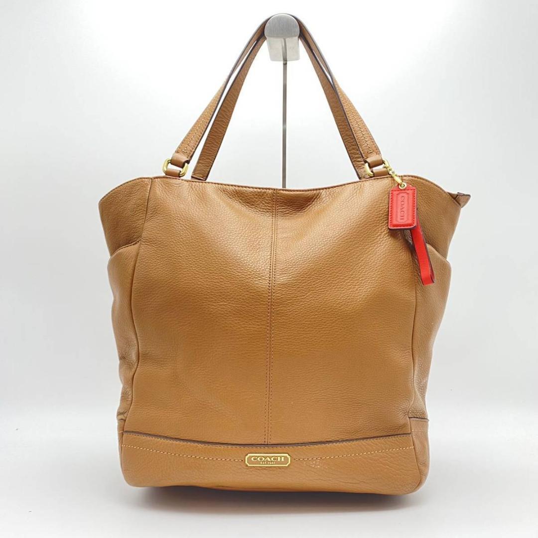 Coach ブラウン レザー ハンドバッグ ブラウン 【公式】COACH – コーチ