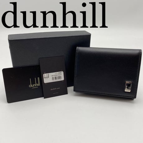 dunhill ダンヒル コインケース 財布 小銭入れ レザー ブラック 箱付き