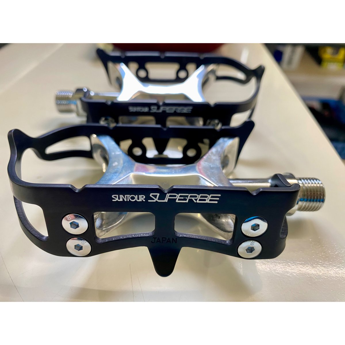 サンツアーシュパーブプロ・ロードペダル（PL-4000）希少品・新品