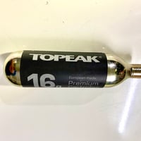 トピーク・16gネジ付CO2カートリッジ