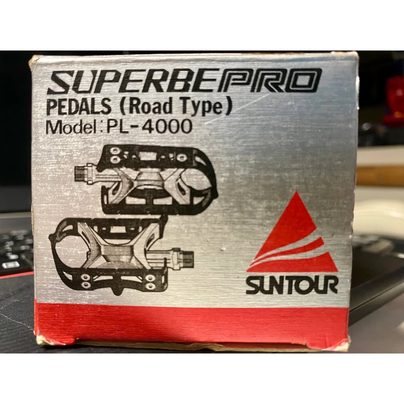 サンツアーシュパーブプロ・ロードペダル（PL-4000）希少品・新品