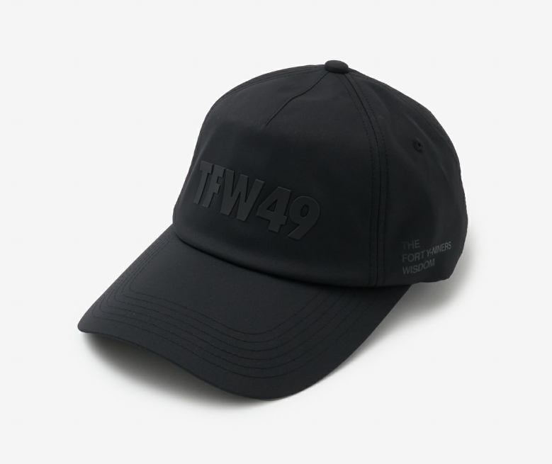 TFW49 5PANEL CAP BLACK | GOLF SHOP NAGANOBU STORE