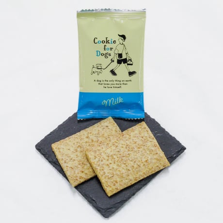 ワンちゃんクッキー箱　10枚入り　ミルク味