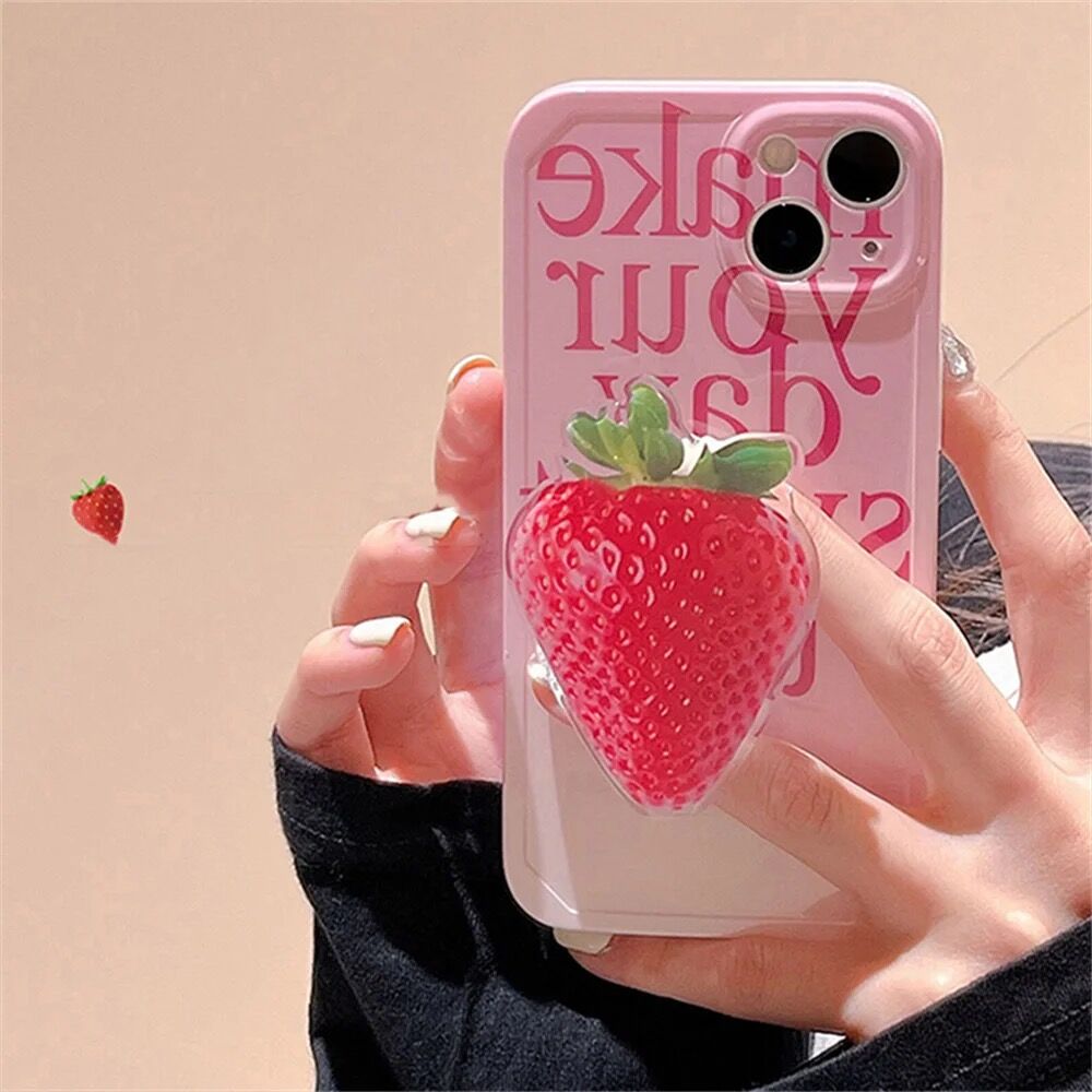 iPhone - いちご Strawberry 🍓 sweet up! iPhone case | yosei_online