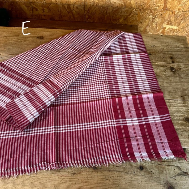 再入荷】ガムチャ インド手織りタオル | kapaas