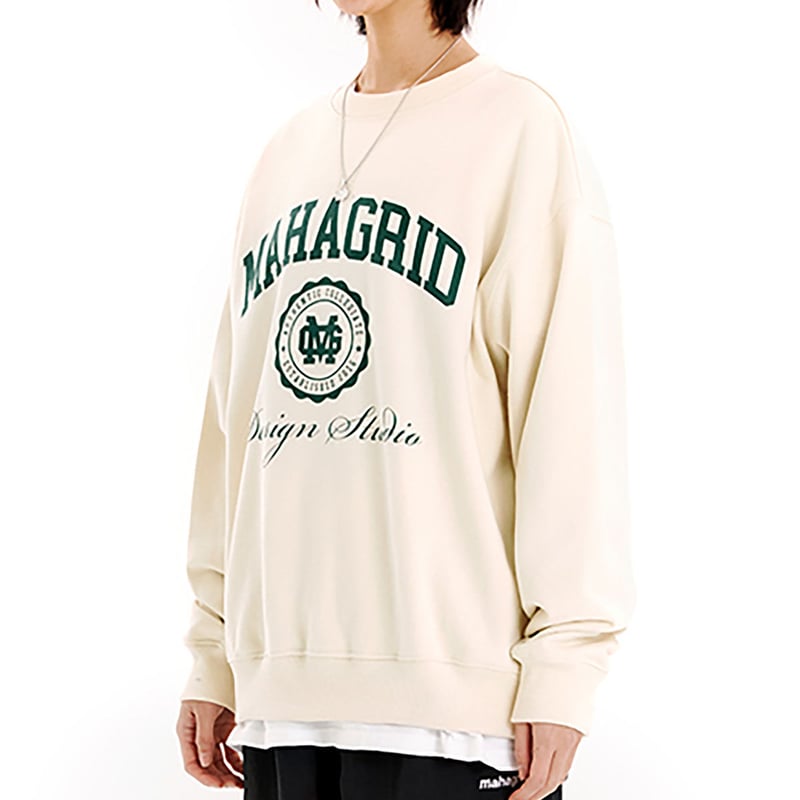 mahagrid 】 UNISEX AUTHENTIC SWEATSHIRT マハグリッド...