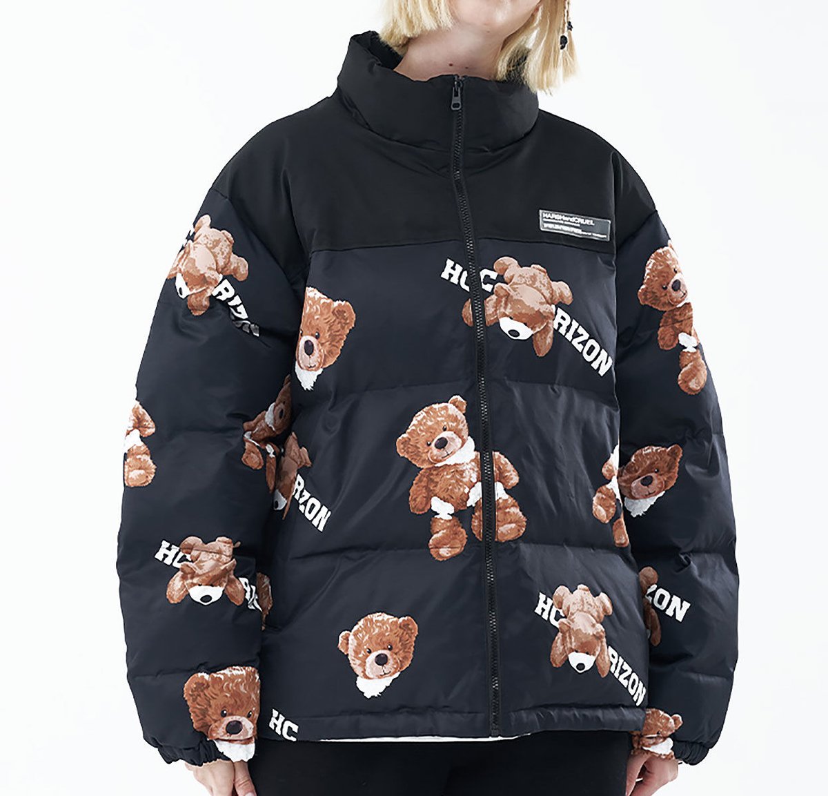 ⚫︎BEAU LOVES ⚫︎ ブラックマスクの中綿ジャケット 12/13Y ⚫︎BEAU LOVES ⚫︎ ブラックマスクの中綿ジャケット 12/13Y