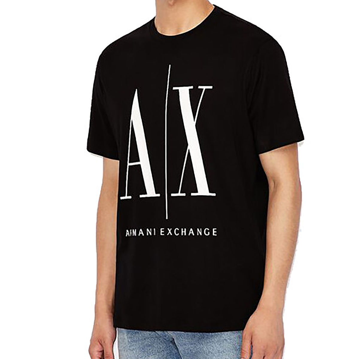 【 ARMANI EXCHANGE 】 AX アルマーニ エクスチェンジ ビッグロゴプリント Tシャツ ARMANI EXCHANGE BIG  LOGO TEE