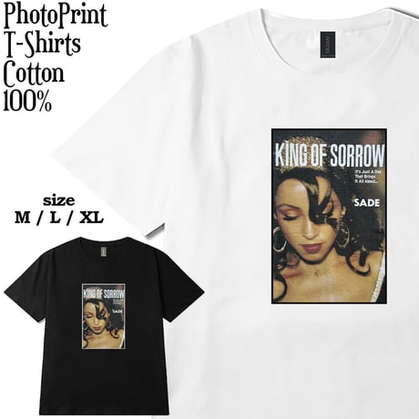 SADE KING OF SORROW シャーデー　Tシャツ L ブラック SADE KING OF SORROW シャーデー Tシャツ Lサイズ - メルカリ
