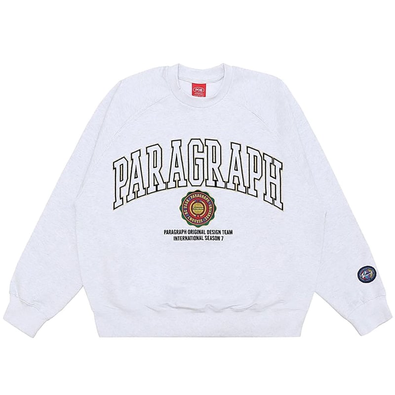 Paragraph / パラグラフ カレッジロゴスウェットトレーナー - トップス Paragraph / パラグラフ カレッジロゴスウェットトレーナー - トップス